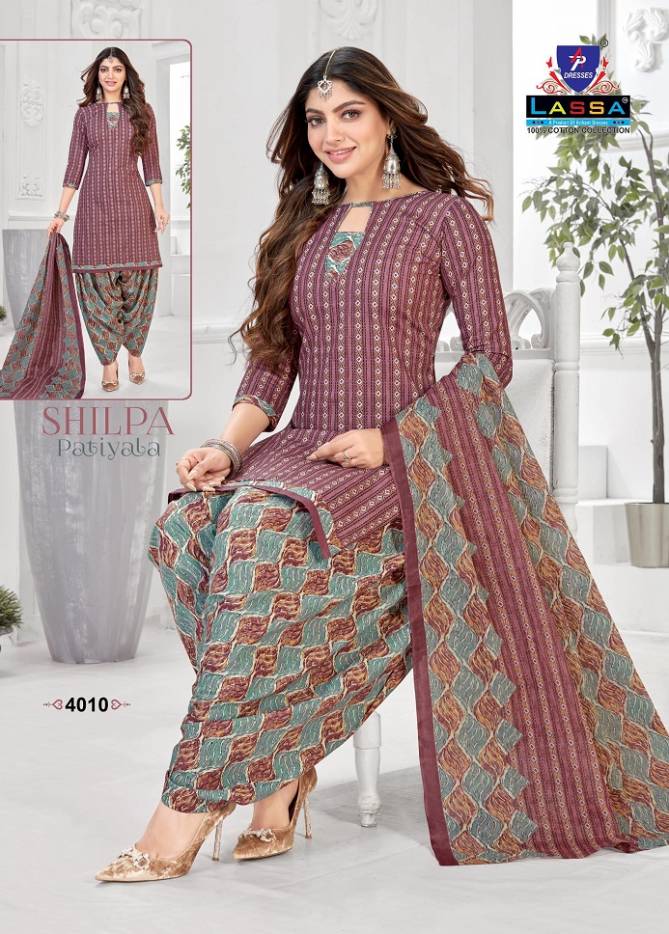 Shilpa Patiyala Vol 4 By Lassa Printed Cotton Dress Material Wholesale Price In Surat